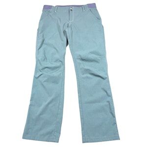 Kuhl Strattus Hiking Pants Womens 34x31 Blue Stretch Ripstop Trail